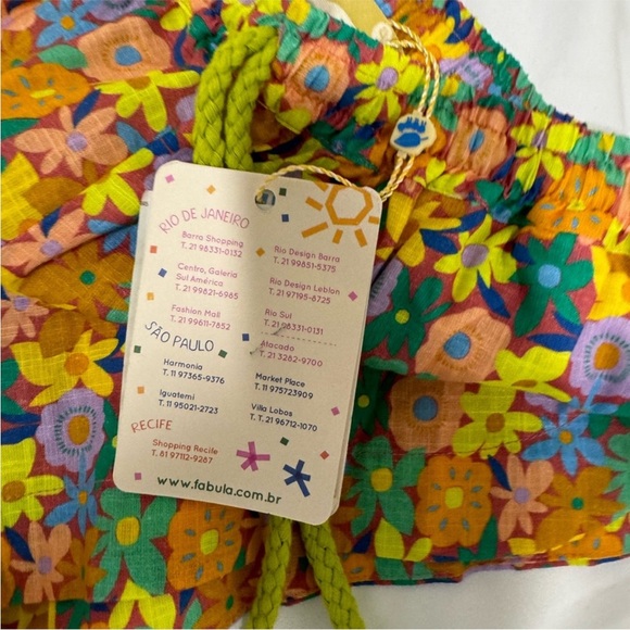 FARM Rio / Fábula Linen Shorts - Picture 4 of 6